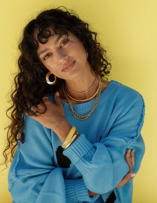 Simone Gold Chain Necklace