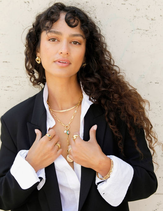 Cleopatra Gold Chain Necklace