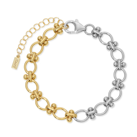 Aubrey Mixed Metal Chain Bracelet