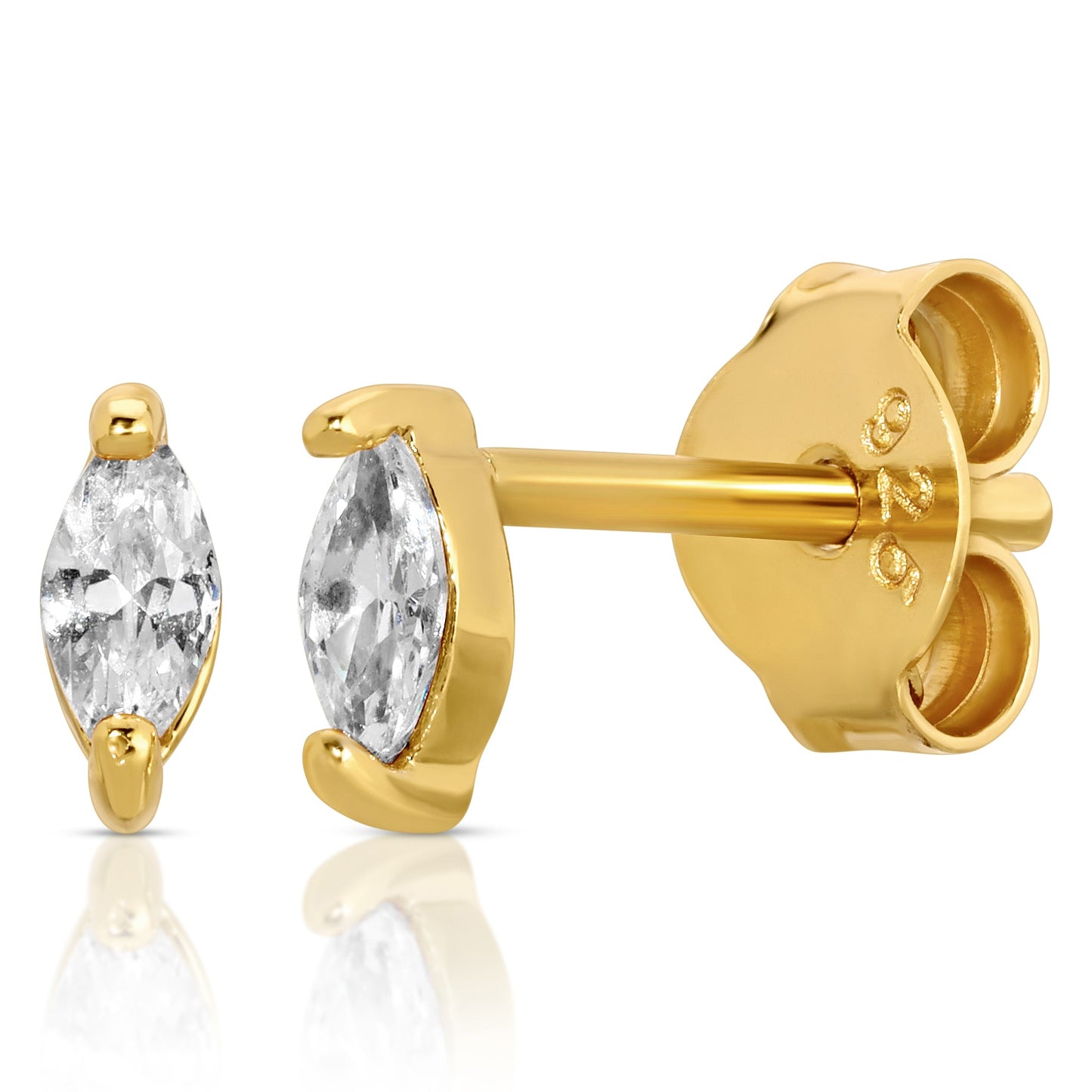 Big Glamour Marquise Stud Earrings