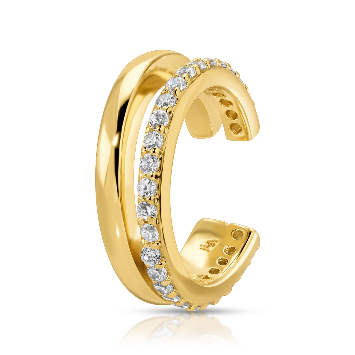 Buffy Double-Band Ear Cuff