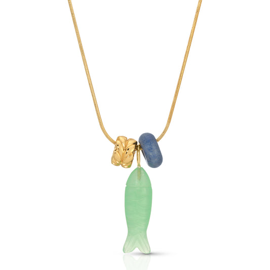 Catch of the Day Amazonite Charm