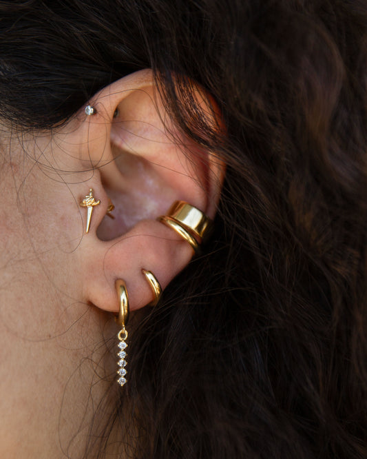 Empowered - Dagger Stud Earrings