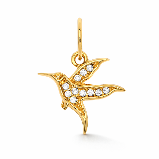 Essense Hummingbird Charm