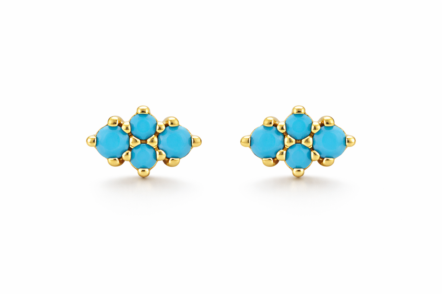 Dora Turquoise Stud Earrings