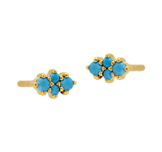 Dora Turquoise Stud Earrings