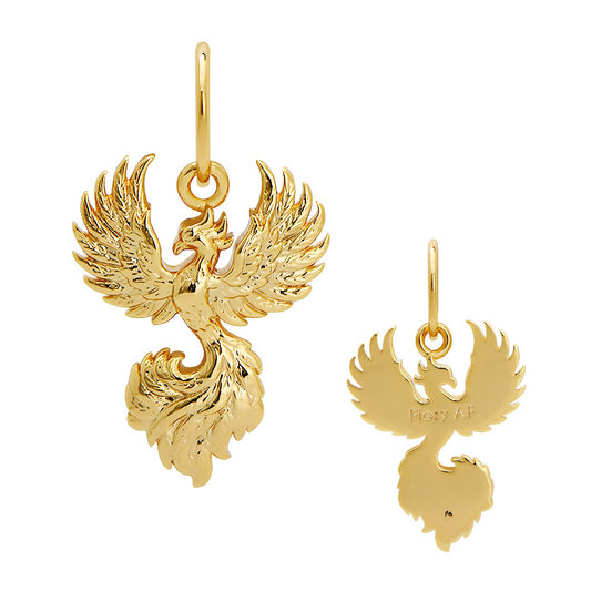 Fiery AF Phoenix Charm