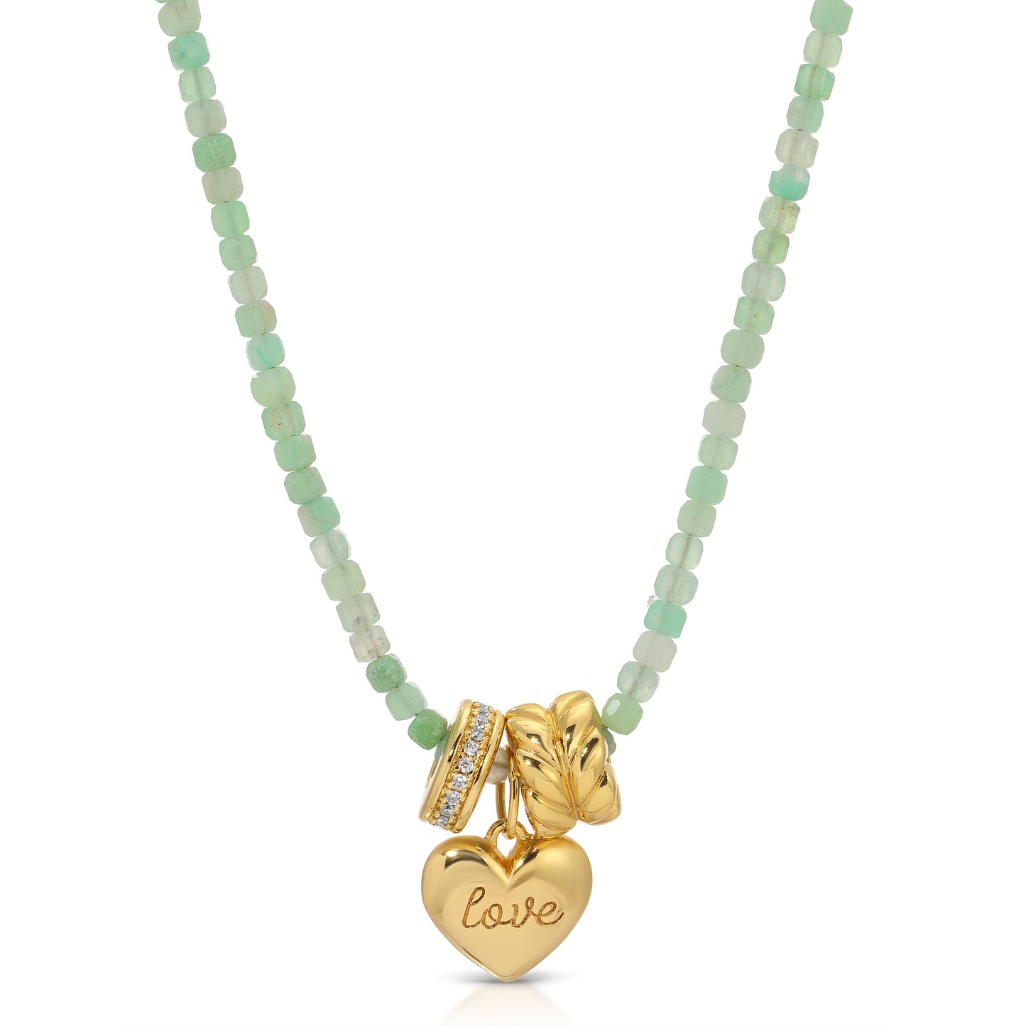 Flip Side Charm Beaded Necklace Set