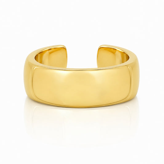 Goldie Smooth Gold Band Toe Ring