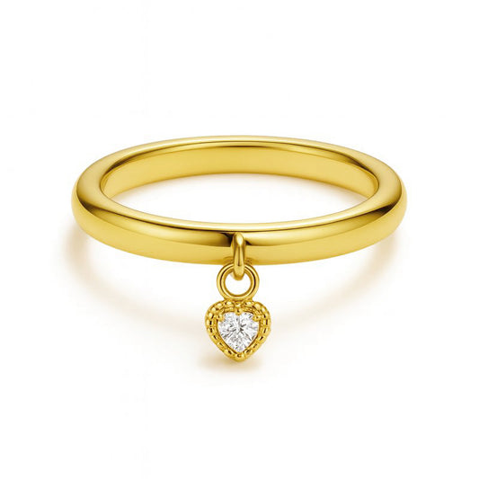 Heartfelt Charm Ring