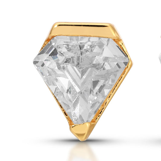 Leona Silhouette Cut Stud Earrings