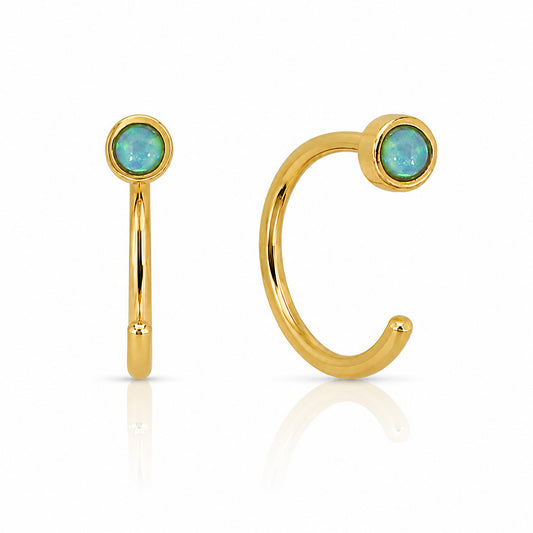 Lulu Opal Reversible Stud Earrings