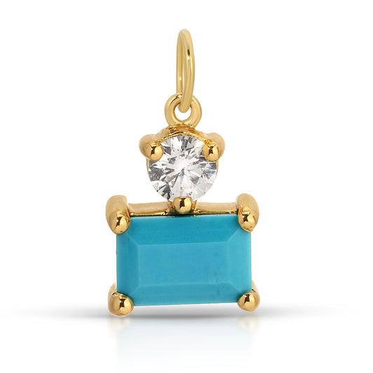 My Cherie Turquoise Charm