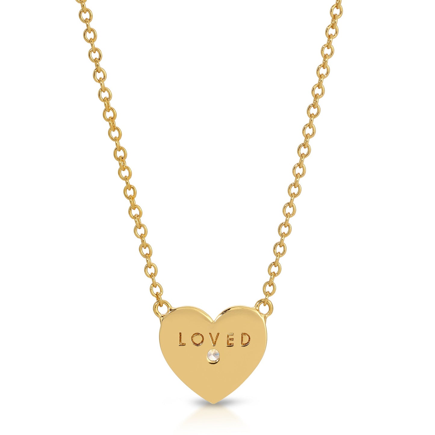 Olive Juice Heart Necklace