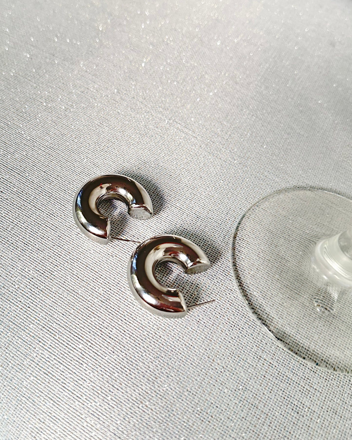 Richie Chunky Hoop Earrings