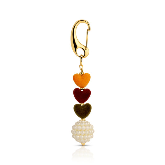 Piece of My Heart Bag Charm