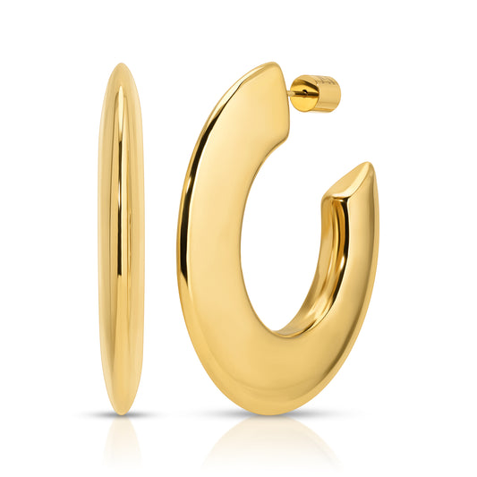 Rosalia Gold Hoop Earrings