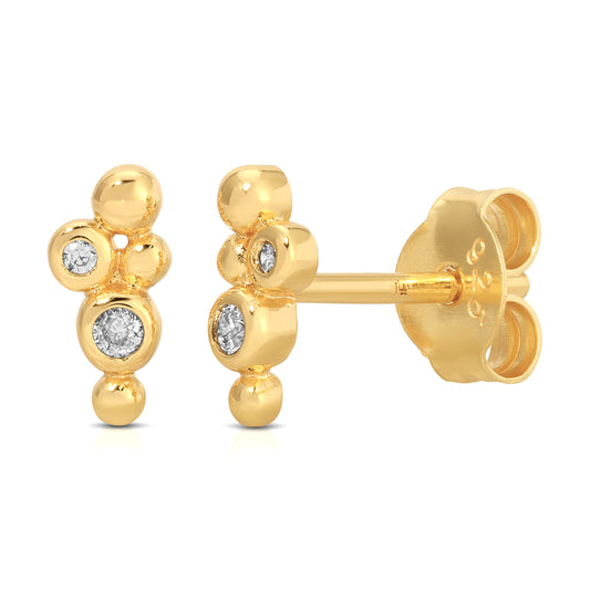 Stella Bubble Custer Stud Earrings