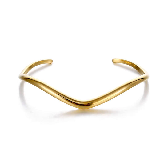 Swell Gold Cuff Bracelet