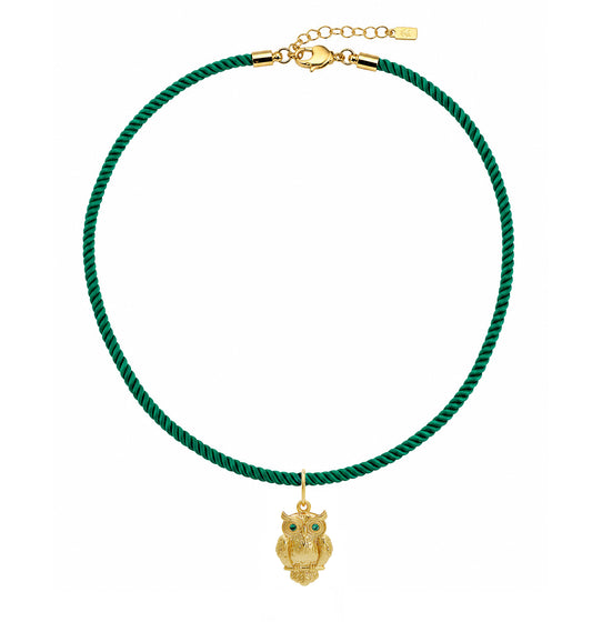 Wise AF Owl Charm