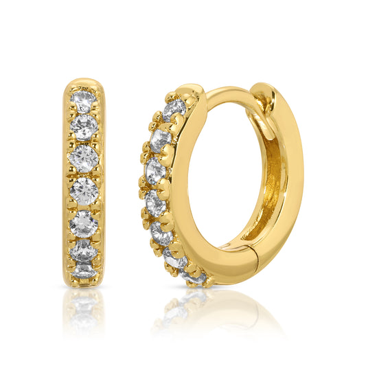 You Fancy Turquoise Huggie Hoop Earrings