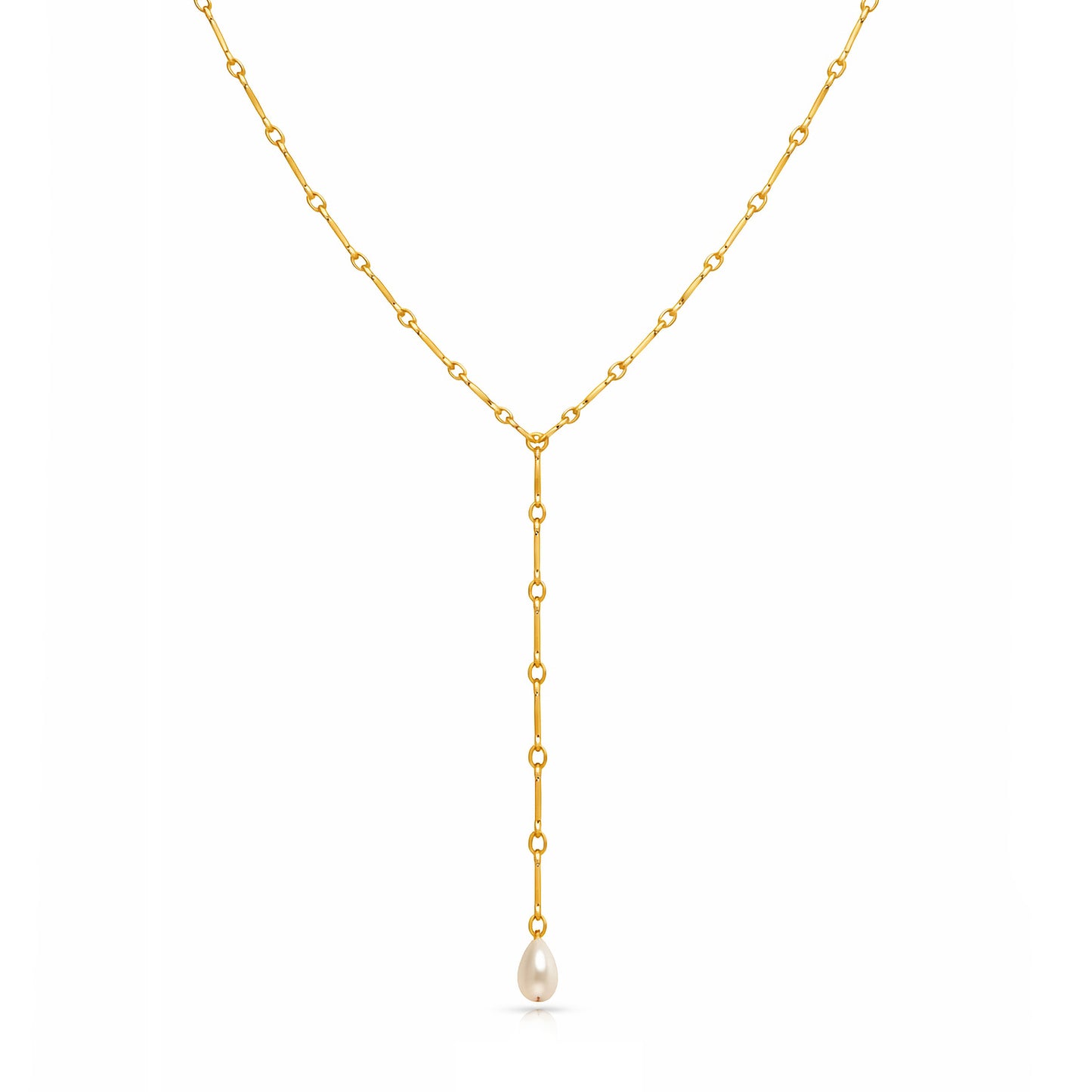 Betsey Gold Lariat Necklace