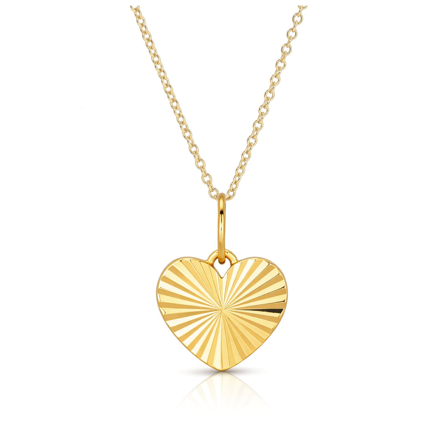 Crushin' Gold Heart Necklace