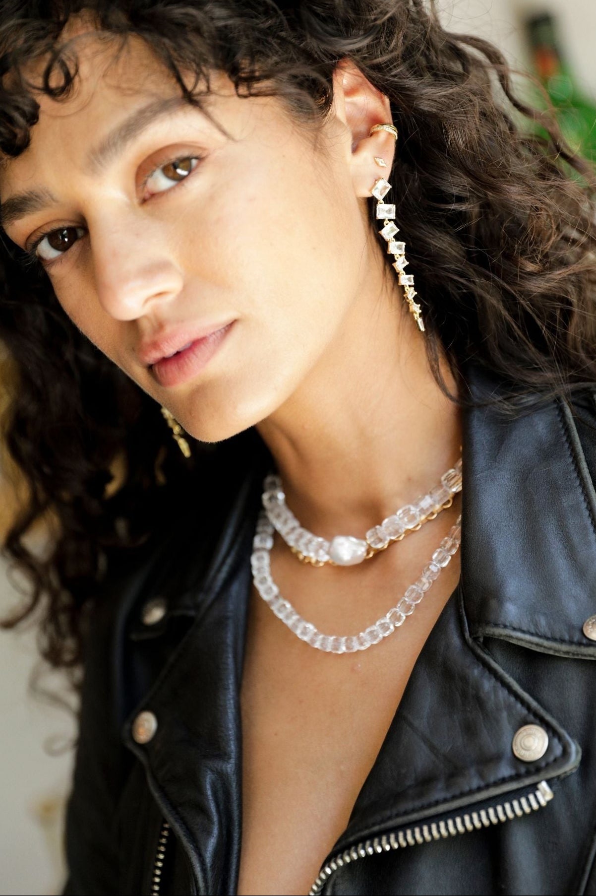 Dionne Simulated Diamond Drop Earrings