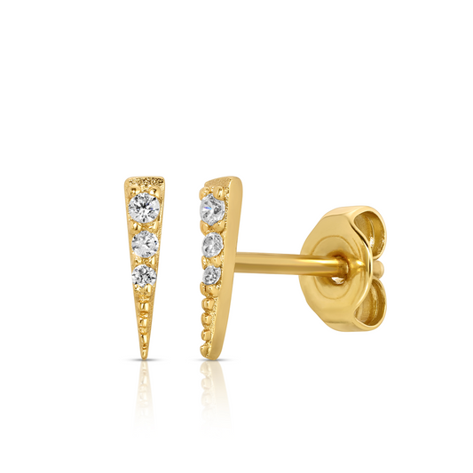 Eden Simulated Diamond Stud Earrings