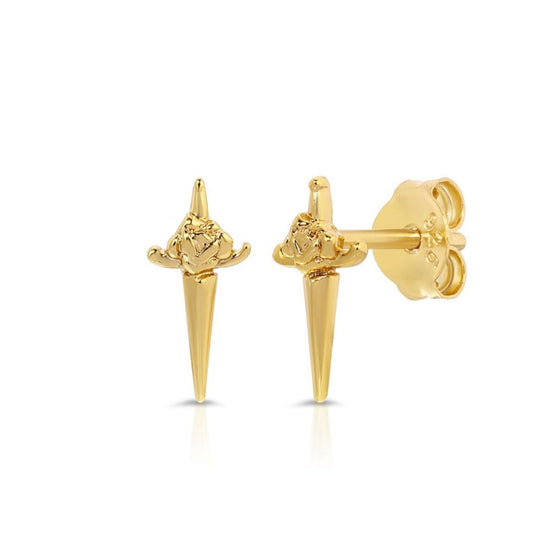 Empowered - Dagger Stud Earrings