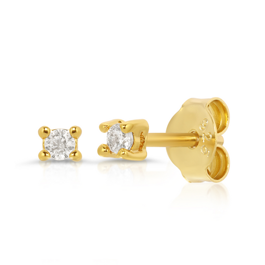 Fabulous Simulated Diamond Stud Earrings