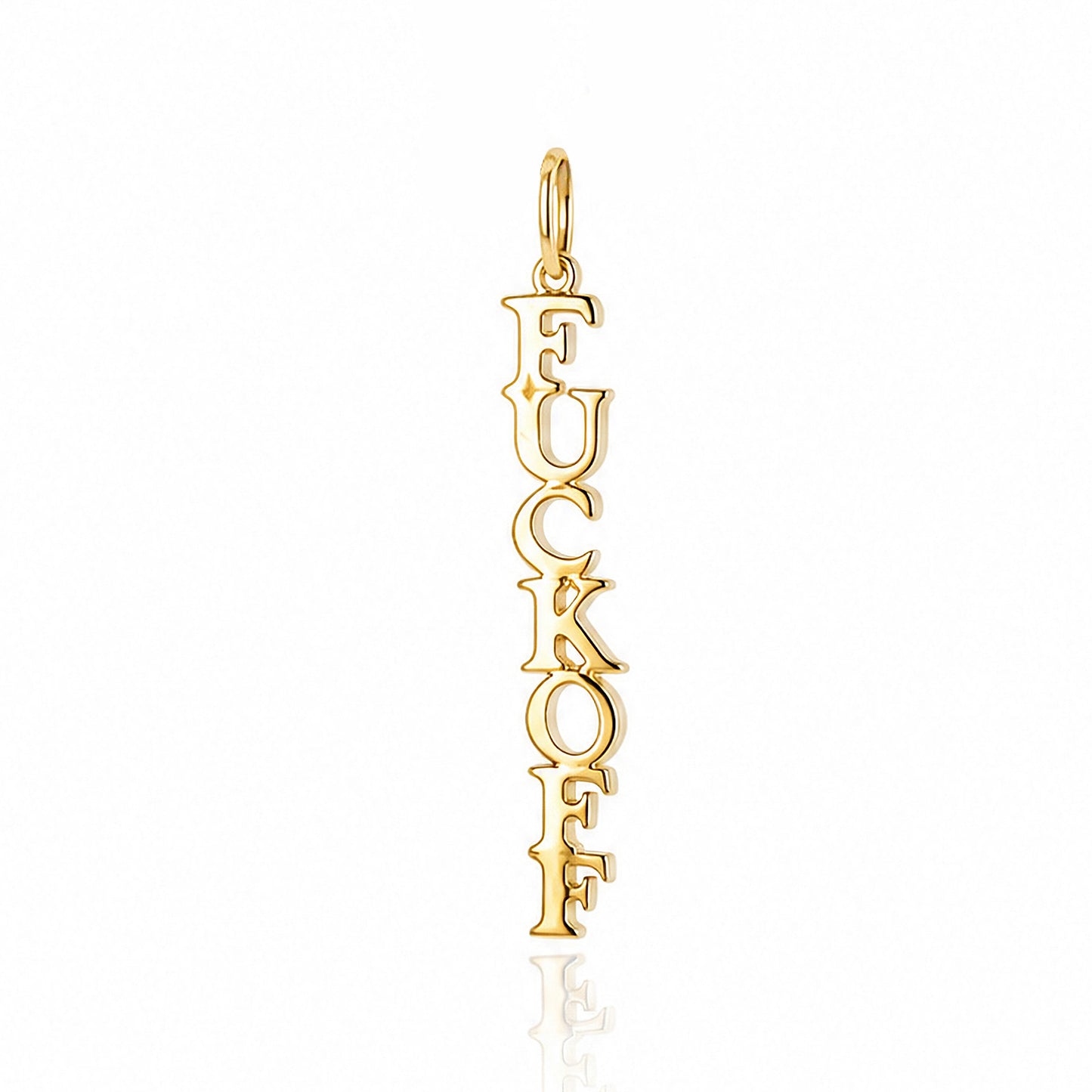 F Off Vibes Charm