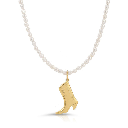 Howdy Darlin - Pearl Necklace