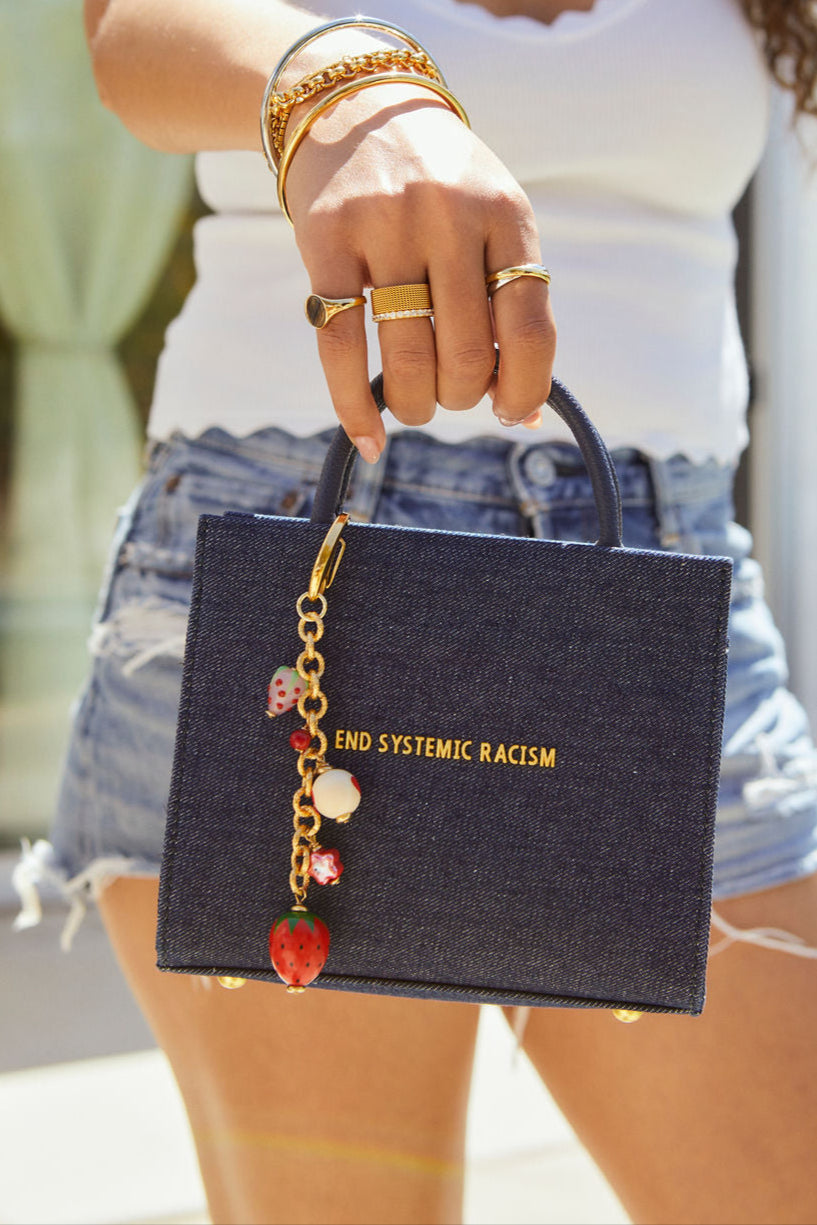 Strawberry Fields Bag Charm