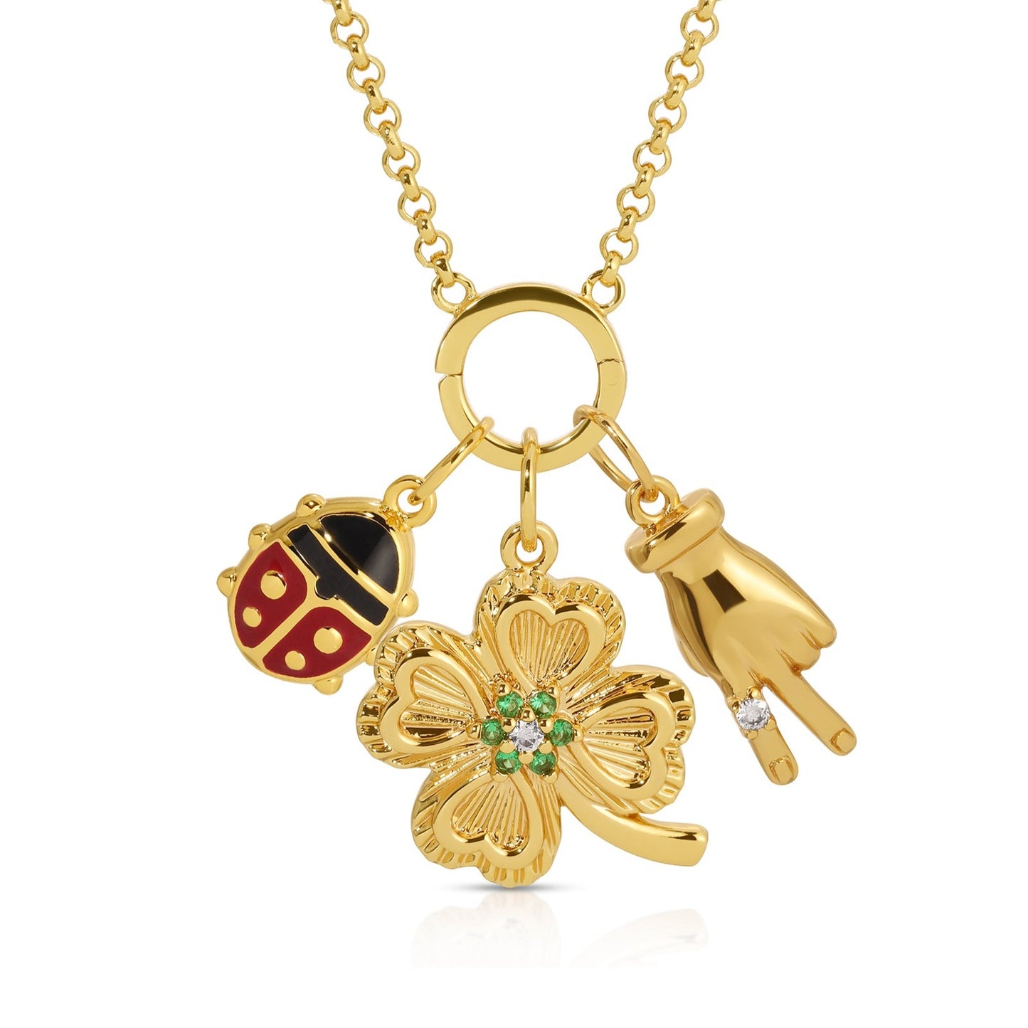 Peace Out Peace Sign Hand Charm