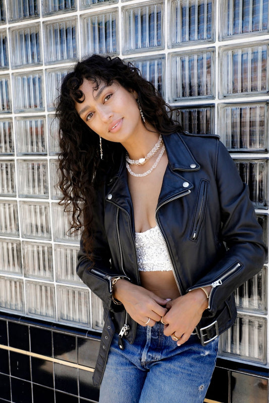 Maris Clear Quartz Baroque Pearl Necklace