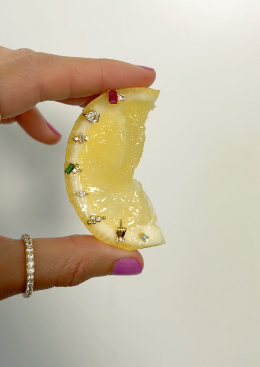 Olivia Green Cluster Stud Earrings