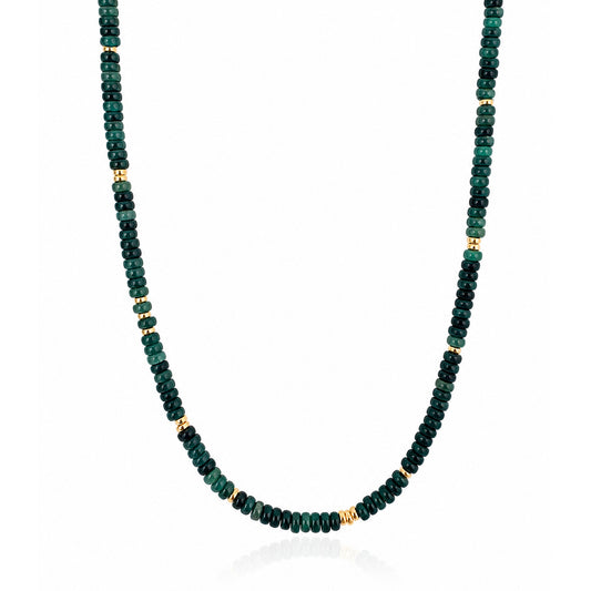 Risa Teal Apatite Beaded Necklace