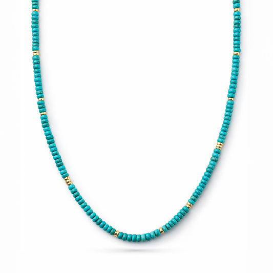 Risa Green Aventurine Beaded Necklace