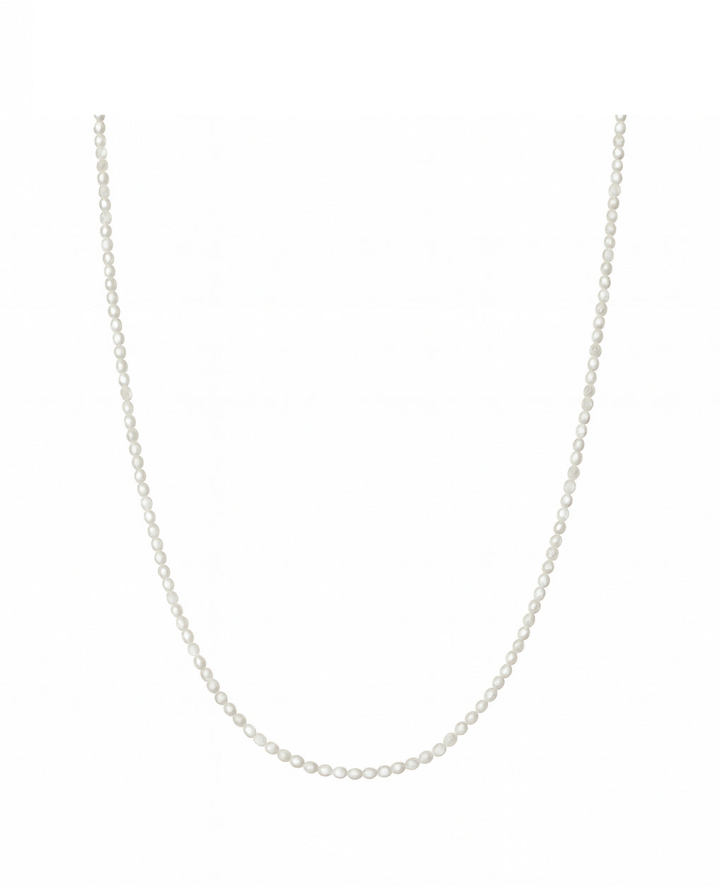 Sidekick Cloud Dancer Beaded Necklace