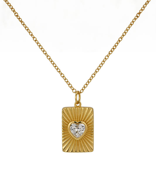 Radiate Charm Set Necklace