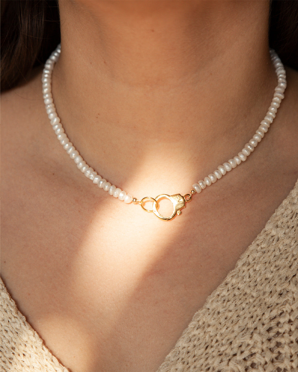 Naughty Genuine Pearl Necklace