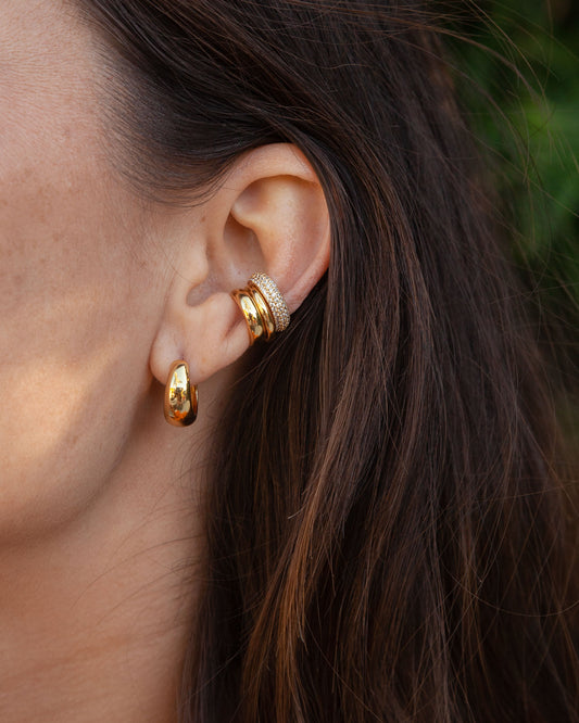 Lara Huggie Hoops