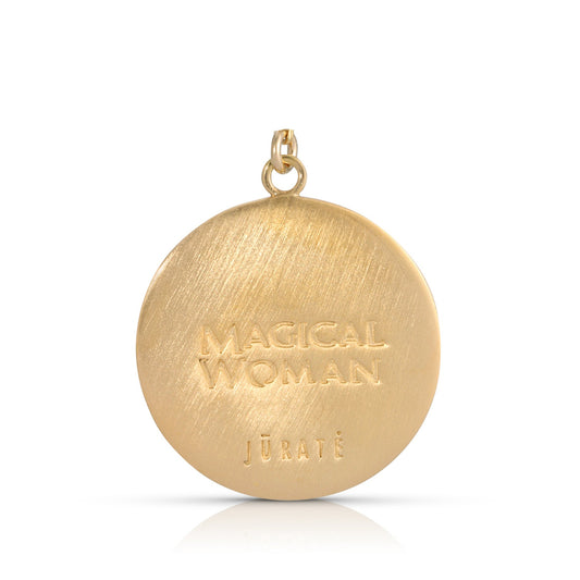 Lunar Phases Coin Charm