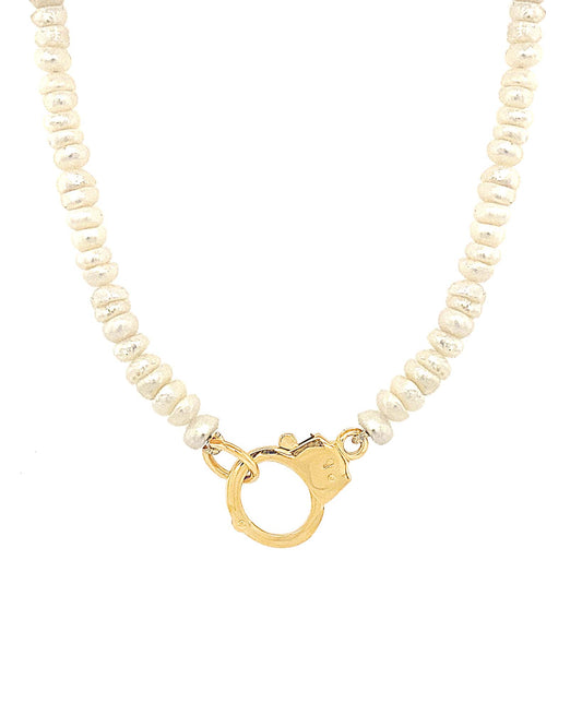 Naughty Natural Pearl Necklace