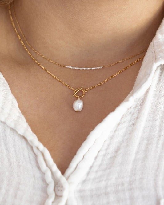 Goddess Natural Pearl Necklace