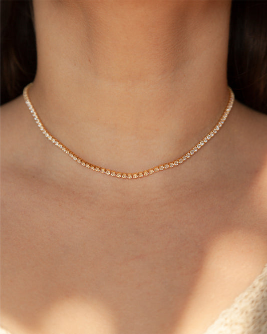 90's Baby Tennis Necklace