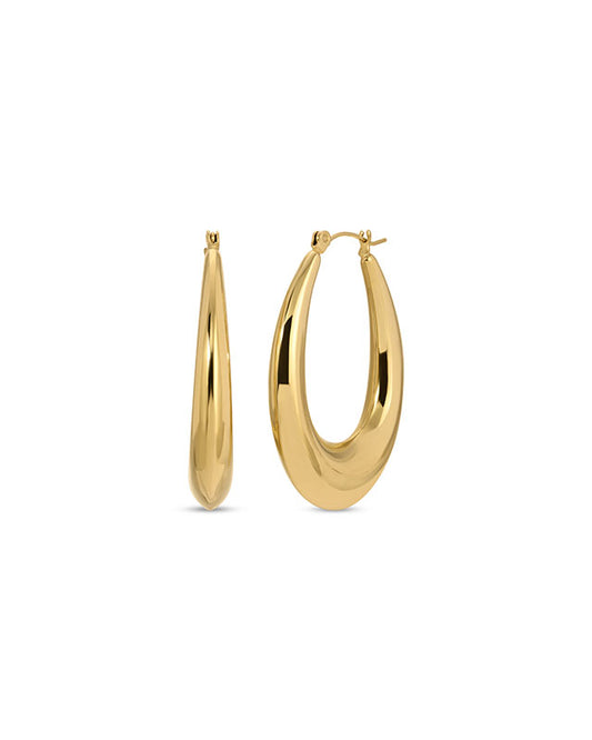 Trina - Hoop Earrings