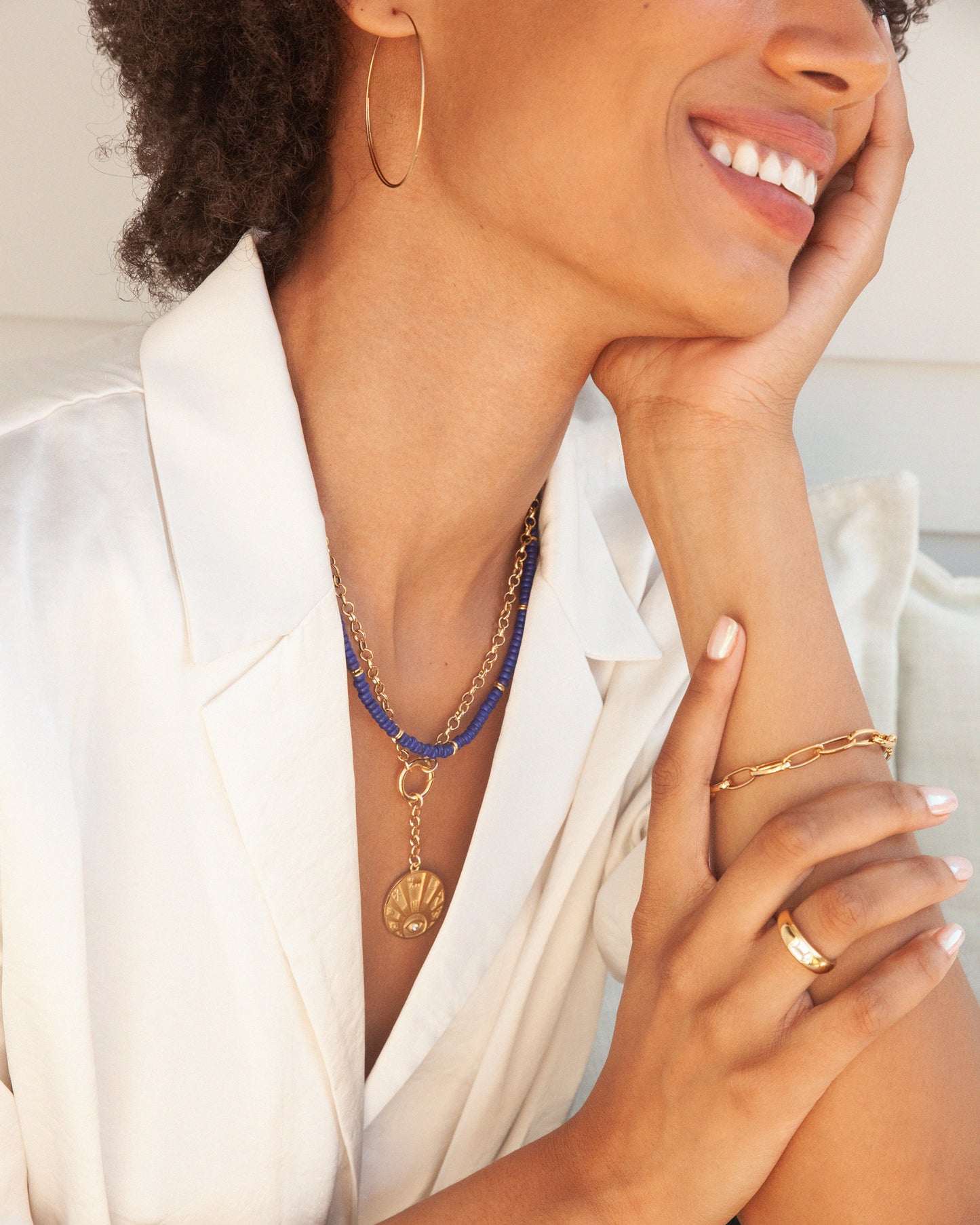 Zsa Zsa Chain Bracelet Mixed Metal