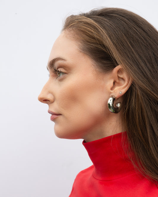 Richie Chunky Hoop Earrings